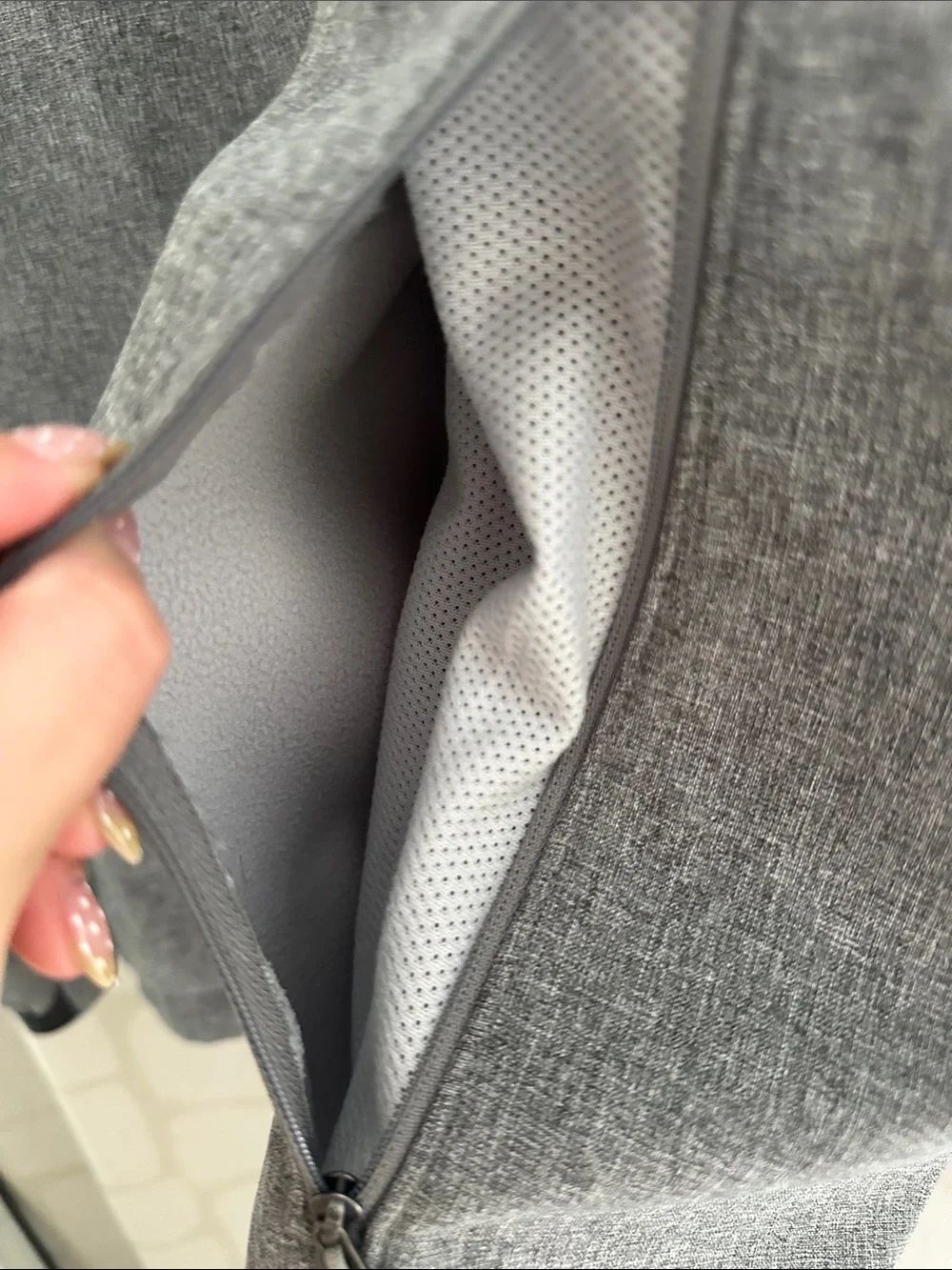 The North Face Gray Full-Zip Jacket - Men’s Large